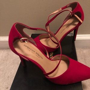 Red point toe heels